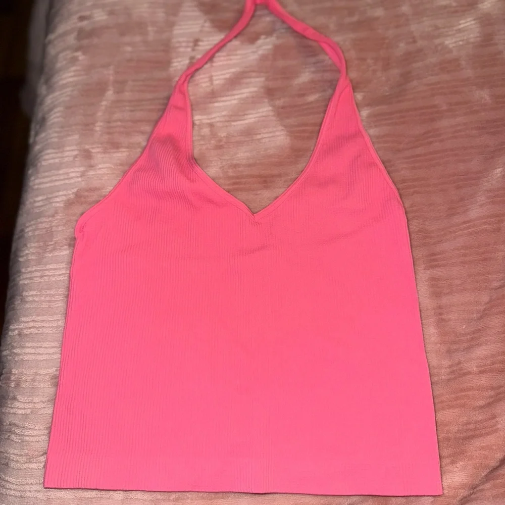 Nikibiki Ribbed Halter Top - Picture 2 of 4